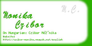 monika czibor business card